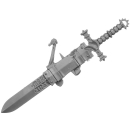 Warhammer 40k Bitz: Dark Angels - Inner Circle Companions - Torso B3d - Backpack, Power Sword