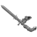 Warhammer 40k Bitz: Dark Angels - Inner Circle Companions - Torso B6a - Two Handed Power Sword