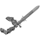 Warhammer 40k Bitz: Dark Angels - Inner Circle Companions - Torso B6a - Two Handed Power Sword