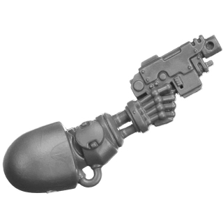 Warhammer 40k Bitz: Space Marines - Primaris Eradicators - Weapon A4a - Heavy Bolt Pistol, Sergeant, Right