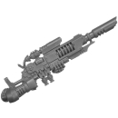 Warhammer 40k Bitz: Space Marines - Primaris Eliminators - Torso B3b - Las Fusil