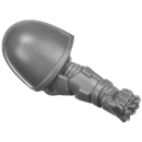 Warhammer 40k Bitz: Space Marines - Infernus Squad - Torso E3c - Arm+Grenade, Sergeant, Right