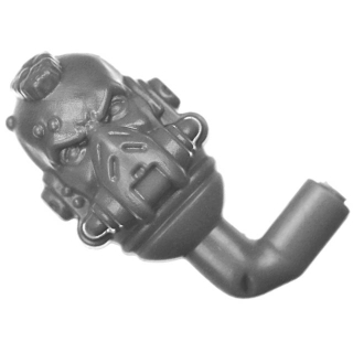 Warhammer 40k Bitz: Space Marines - Infernus Squad - Torso E2b - Kopf, Sergeant