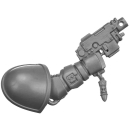 Warhammer 40k Bitz: Space Marines - Infernus Squad - Torso E3d - Schwere Boltpistole, Sergeant, Rechts
