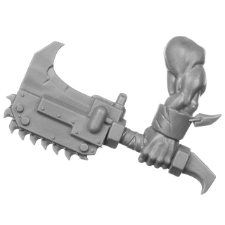 Warhammer 40K Bitz: Orks - Beast Snagga Boyz - Torso A2a - Choppa, Left