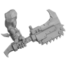 Warhammer 40K Bitz: Orks - Beast Snagga Boyz - Torso A2a - Choppa, Left