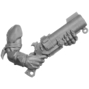 Warhammer 40K Bitz: Orks - Beast Snagga Boyz - Torso B2c - Thumb Gun, Right