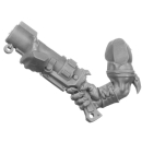 Warhammer 40K Bitz: Orks - Beast Snagga Boyz - Torso B2c - Thumb Gun, Right