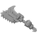Warhammer 40K Bitz: Orks - Beast Snagga Boyz - Torso B2a - Choppa, Left