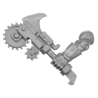 Warhammer 40K Bitz: Orks - Beast Snagga Boyz - Torso D2a - Choppa, Left