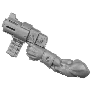 Warhammer 40K Bitz: Orks - Beast Snagga Boyz - Torso E2b - Knarre, Links