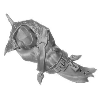 Warhammer 40K Bitz: Orks - Beast Snagga Boyz - Torso F1c - Front