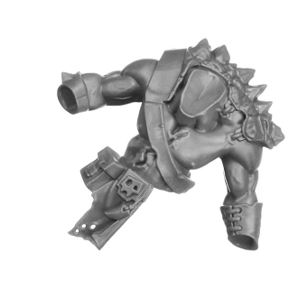 Warhammer 40K Bitz: Orks - Beast Snagga Boyz - Torso H1c - Front