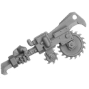 Warhammer 40K Bitz: Orks - Beast Snagga Boyz - Torso H2a - Choppa, Left
