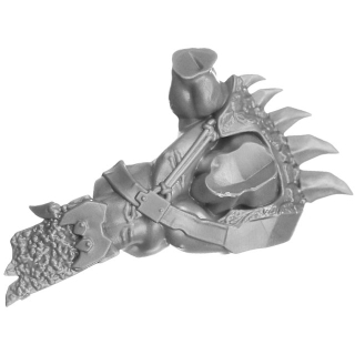 Warhammer 40K Bitz: Orks - Beast Snagga Boyz - Torso J1c - Front