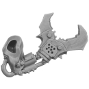 Warhammer 40K Bitz: Orks - Beast Snagga Boyz - Torso J2c - Power Snappa, Nob, Left