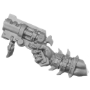 Warhammer 40K Bitz: Orks - Beast Snagga Boyz - Torso J2d - Slugga, Nob, Right