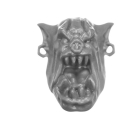 Warhammer 40K Bitz: Orks - Beast Snagga Boyz - Torso J4c - Kopf, Jägaboss