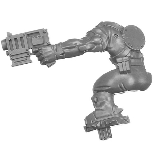 Warhammer 40K Bitz: Orks - Boyz - Torso E1a - Body, Left