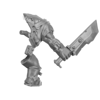 Warhammer 40K Bitz: Orks - Boyz - Torso E1b - Body, Right