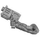 Warhammer 40K Bitz: Orks - Boyz - Torso H3a - Knarre, Links