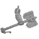 Warhammer 40K Bitz: Orks - Boyz - Torso J3a - Fetter Spalta, Rechts