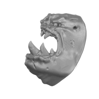 Warhammer 40K Bitz: Orks - Squighog Boyz - Torso A1a - Kopf, Links