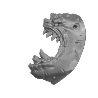 Warhammer 40K Bitz: Orks - Squighog Boyz - Torso B1a - Kopf, Links