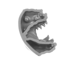 Warhammer 40K Bitz: Orks - Squighog Boyz - Torso B1a - Kopf, Links