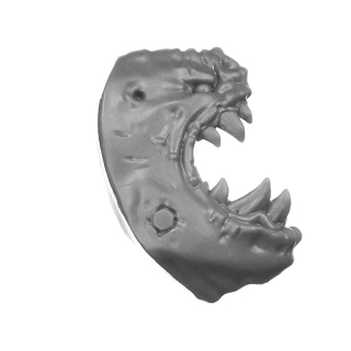 Warhammer 40K Bitz: Orks - Squighog Boyz - Torso B1b - Kopf, Rechts