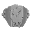 Warhammer 40K Bitz: Orks - Squighog Boyz - Torso B3f - Shoulder Pad, Left