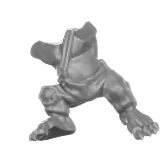 Warhammer 40K Bitz: Orks - Squighog Boyz - Torso B4c - Körper, Front, Grot
