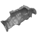 Warhammer 40K Bitz: Orks - Squighog Boyz - Torso C2c - Körper, Bauch