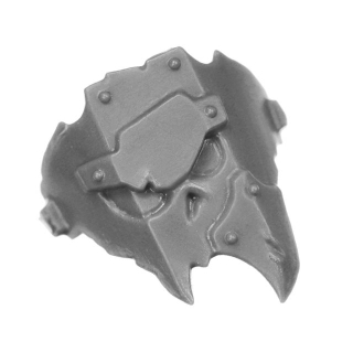 Warhammer 40K Bitz: Orks - Squighog Boyz - Torso C3f - Schulterpanzer, Links