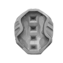 Warhammer 40K Bitz: Orks - Squighog Boyz - Torso D1c - Kopfplatte