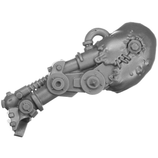 Warhammer 40K Bitz: Orks - Squighog Boyz - Torso D2e - Bionisches Bein, Rechts