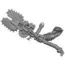 Warhammer 40K Bitz: Orks - Squighog Boyz - Torso D3h - Fetter Spalta, Rechts