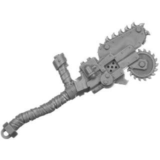 Warhammer 40K Bitz: Orks - Squighog Boyz - Torso D3i - Big Choppa
