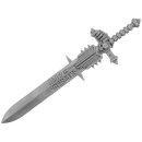 Warhammer 40k Bitz: Dark Angels - Deathwing Knights - Torso A2c - Power Sword, Right
