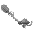 Warhammer 40k Bitz: Dark Angels - Deathwing Knights - Torso A3d - Power Maul, Right