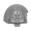 Warhammer 40k Bitz: Dark Angels - Deathwing Knights - Shoulder Pad A1 - Right