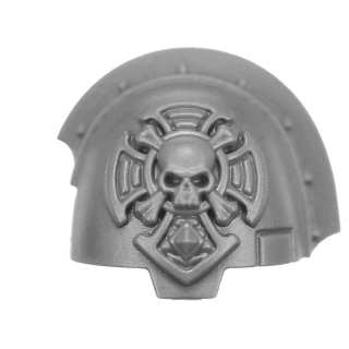 Warhammer 40k Bitz: Dark Angels - Deathwing Knights - Schulterpanzer A2 - Links