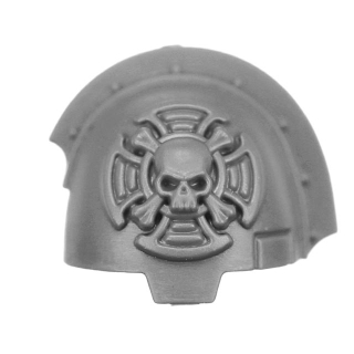 Warhammer 40k Bitz: Dark Angels - Deathwing Knights - Schulterpanzer A4 - Links