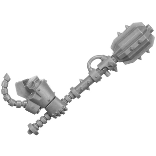Warhammer 40k Bitz: Dark Angels - Deathwing Knights - Torso B2c - Energiekeule, Rechts