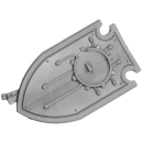 Warhammer 40k Bitz: Dark Angels - Deathwing Knights - Torso B3b - Sturmschild, Links