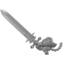 Warhammer 40k Bitz: Dark Angels - Deathwing Knights - Torso C2b - Energieschwert, Rechts