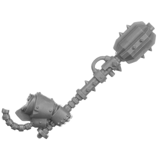 Warhammer 40k Bitz: Dark Angels - Deathwing Knights - Torso C2c - Energiekeule, Rechts
