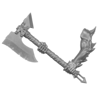 Warhammer AoS Bitz: Chaos - Bloodreavers - Waffe A7b - Zweihandwaffe
