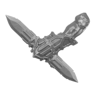 Warhammer AoS Bitz: Chaos - Bloodreavers - Waffe B9d - Messer, Links