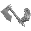 Warhammer AoS Bitz: Chaos - Bloodreavers - Weapon C4a - Axe, Right